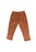 Pantaloni lungi din muselină, maro-roșcat