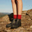 TRETORN Boots, Adult, Terrang Low Neo Winter, Black
